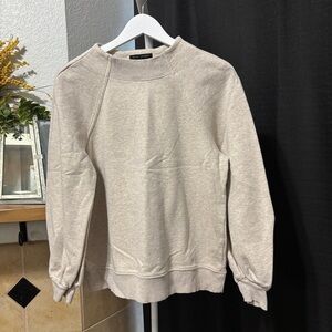 Banana Republic Light Tan Crewneck Top